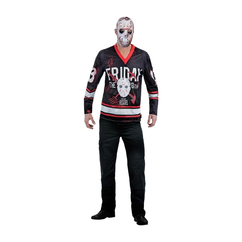Friday the 13th Hockey Top Costume - Men 38-40" Chest