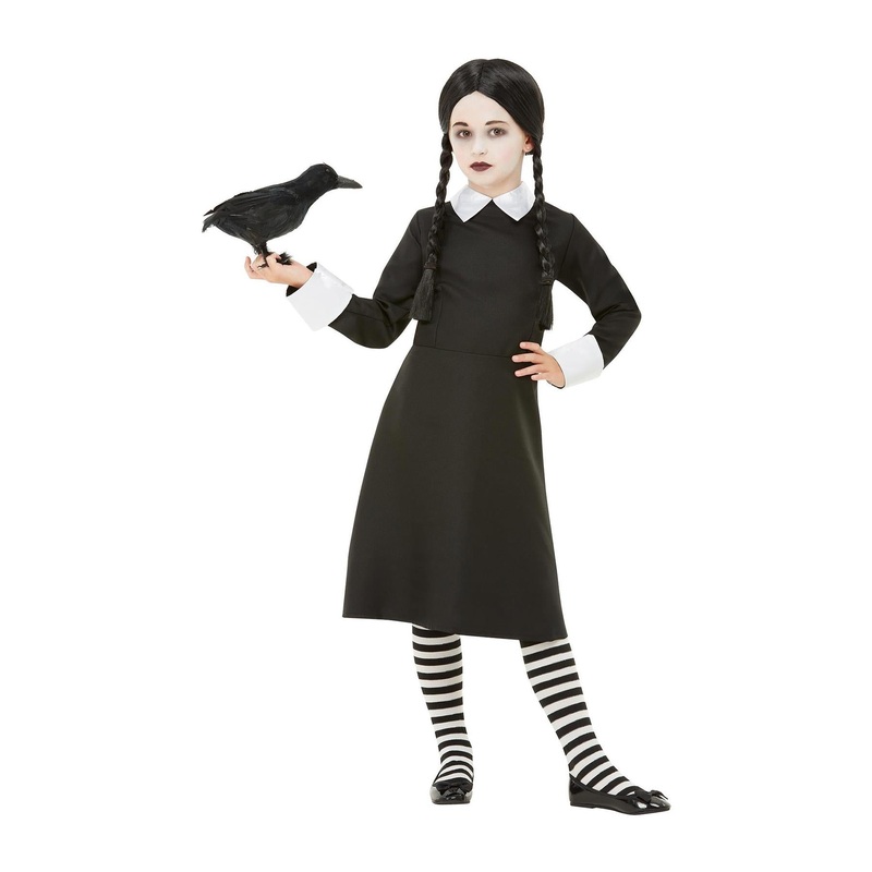 Gothic School Girl Costume - Girls Age 4-6