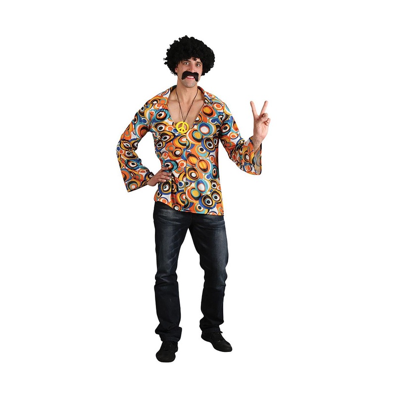 Groovy Hippie Shirt - Men 41" Chest