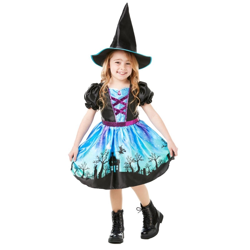 Moonlight Witch Costume - Girls Age 3-4