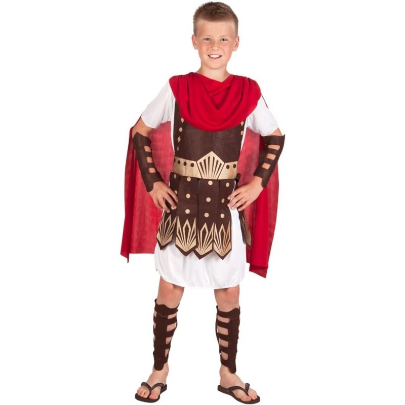 Roman Gladiator Costume - Boys Age 4-6