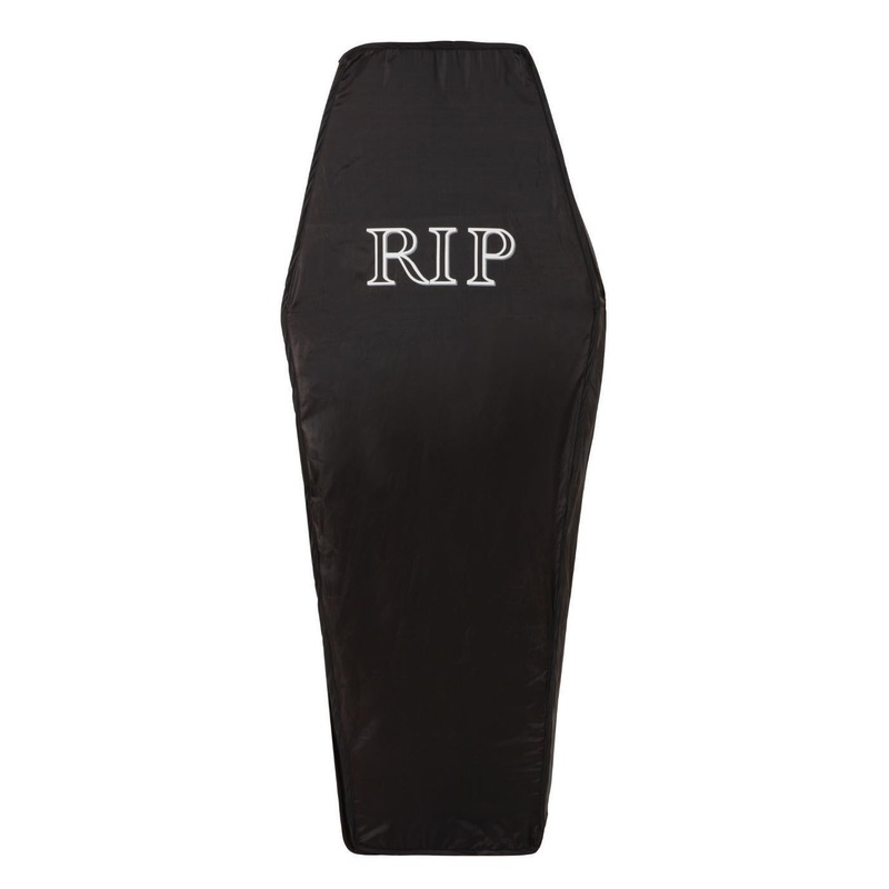 Rubies - Black Foldable Coffin - Party Decoration