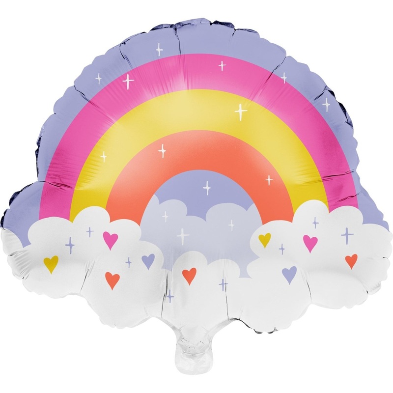 Sweet Dreams Rainbow Supershape Foil Balloon, 21 Inches, 1 Count