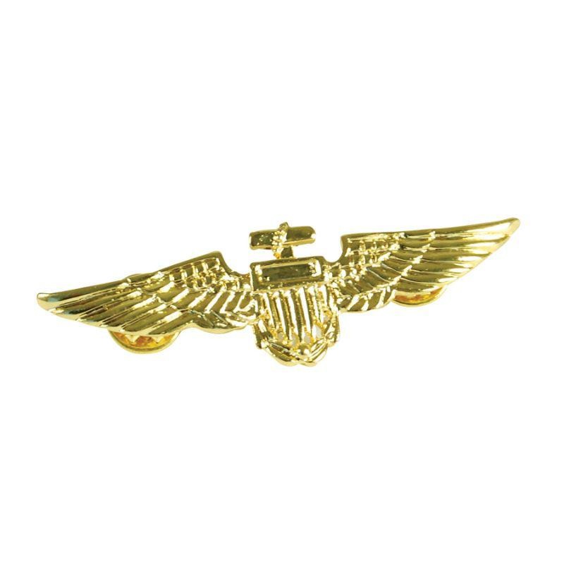 Aviator Pin Badge (Gold) - Adult