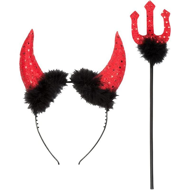 Devil Horns and Fork Set