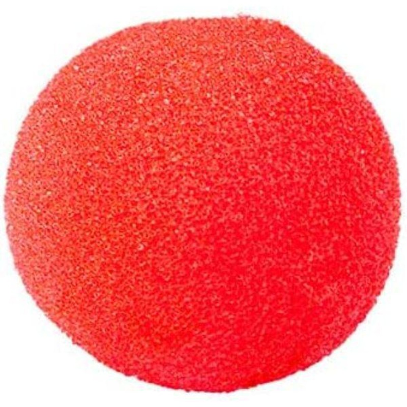 Sponge Clown Nose  - Adult