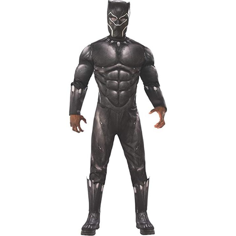 Deluxe Black Panther Costume - Men Standard