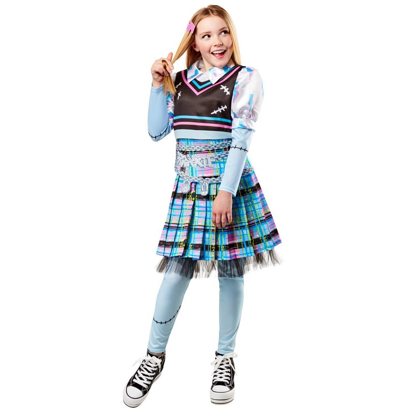 Frankie Stein Monster High Deluxe Costume - Girls Age 5-6
