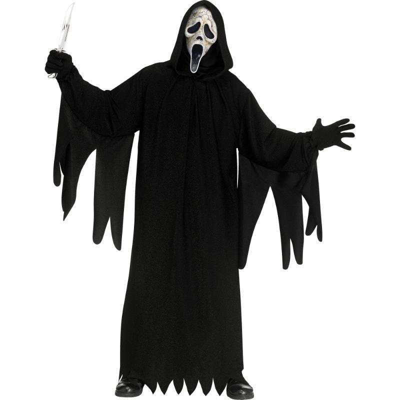 Ghost Face Aged Costume - Adult