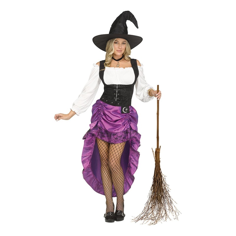 Renaissance Witch Costume - Women UK 6-12