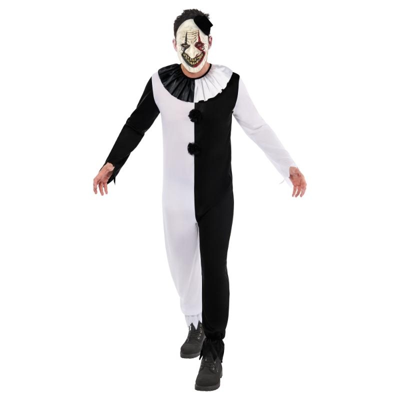 Terror Clown Costume - Mens 34" Chest