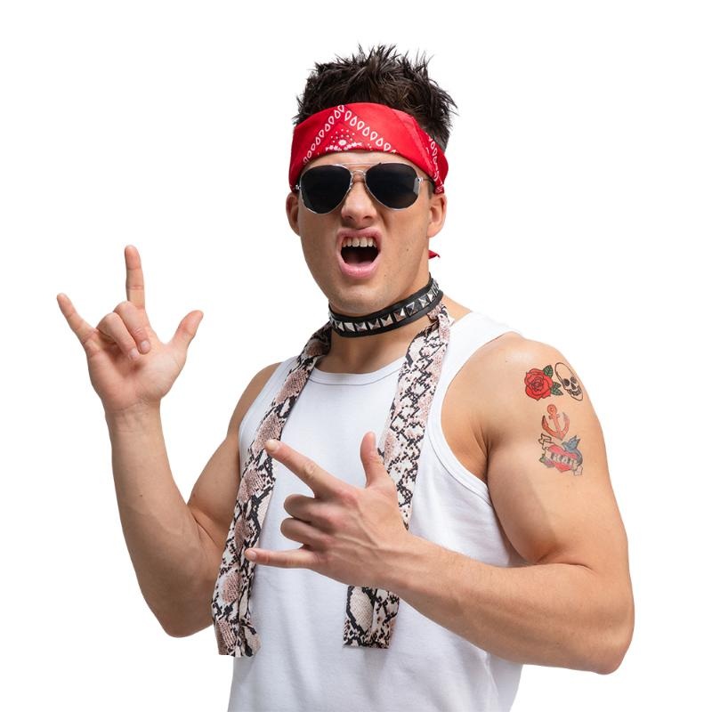 Wicked Costumes - 80s Instant Rocker Set (4 Piece) - Adult