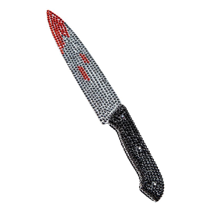 Wicked Costumes - Rhinestone Knife with Blood - Adult