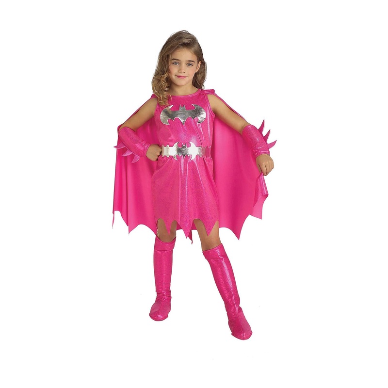 Batgirl Costume (Pink) - Girls Age 4-6