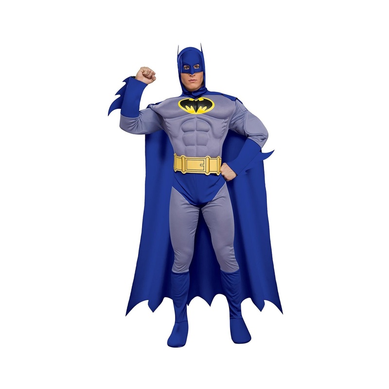 Batman Brave & Bold Muscle Chest Deluxe Costume - Men 38" Chest