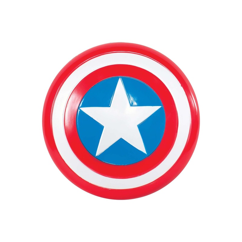 Captain America Moulded Shield 12" - Child