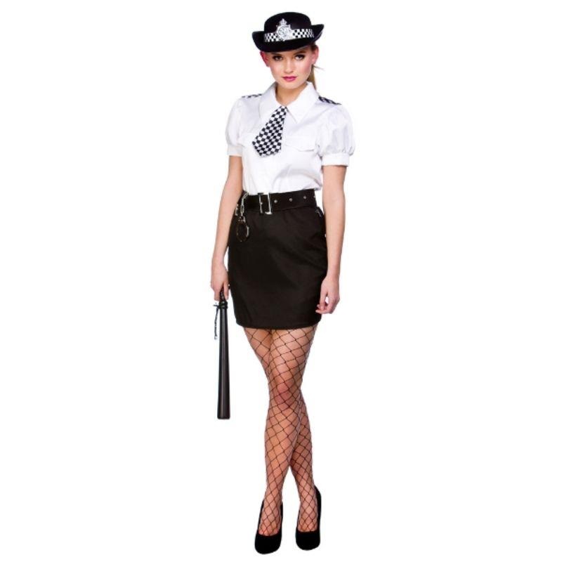 Constable Cutie Costume - Adult UK 6-8
