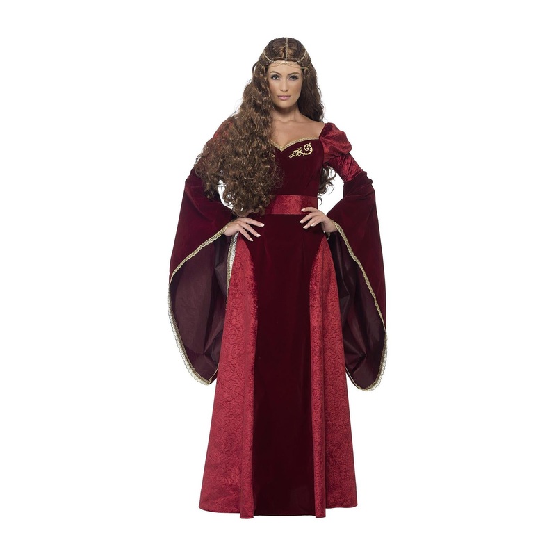 Deluxe Medieval Queen Costume - Women UK 8-10