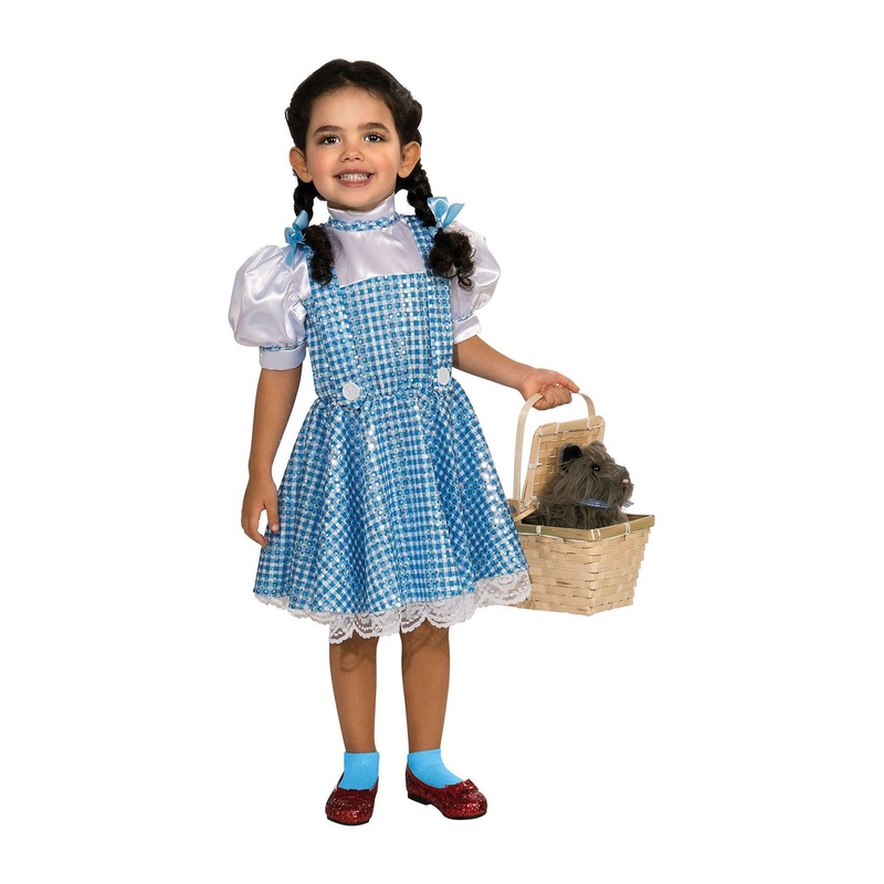 Dorothy Sequin Dress Wizard of Oz Costume - Girls Age 2-3