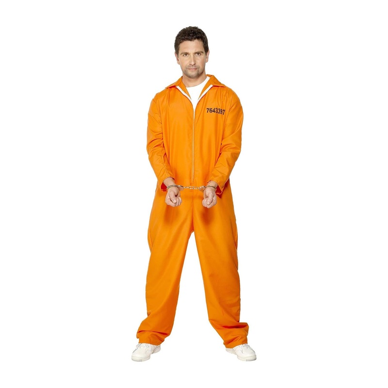Escaped Prisoner Costume - Men 38-40" Chest
