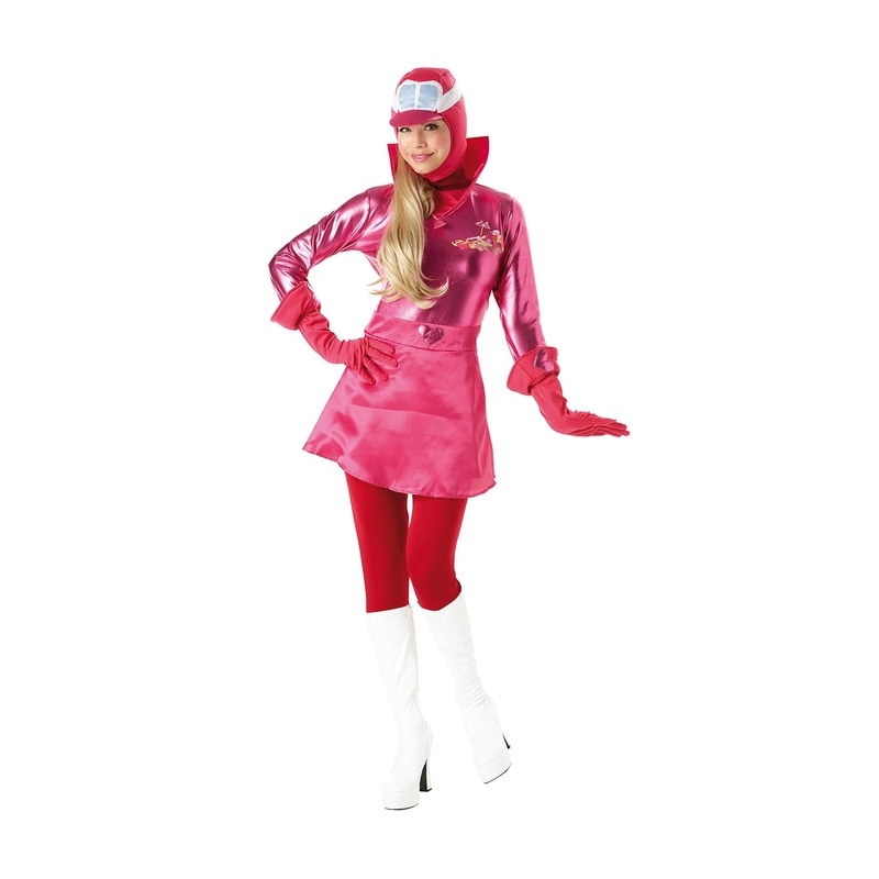 Penelope Pitstop Wacky Races Costume - Womens UK 8-10