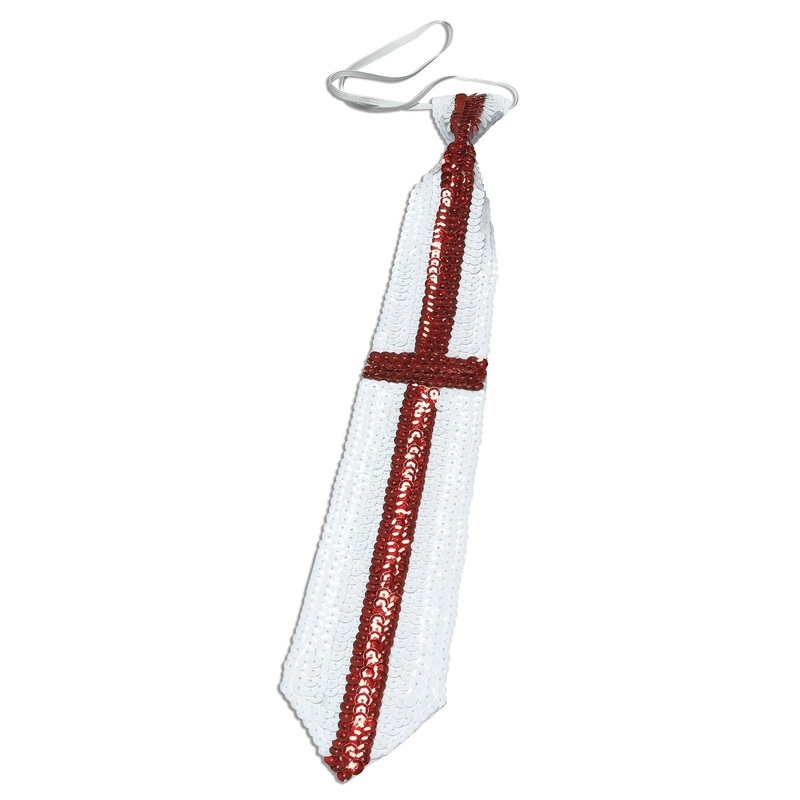 St George Sequin Tie - Adult