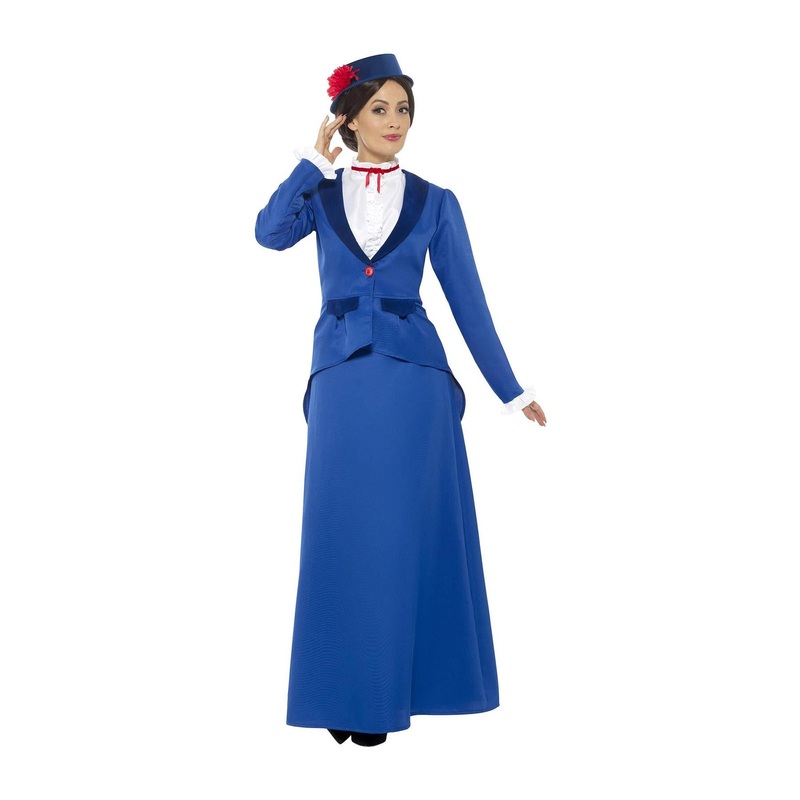 Victorian Nanny Costume - Women UK 24-26