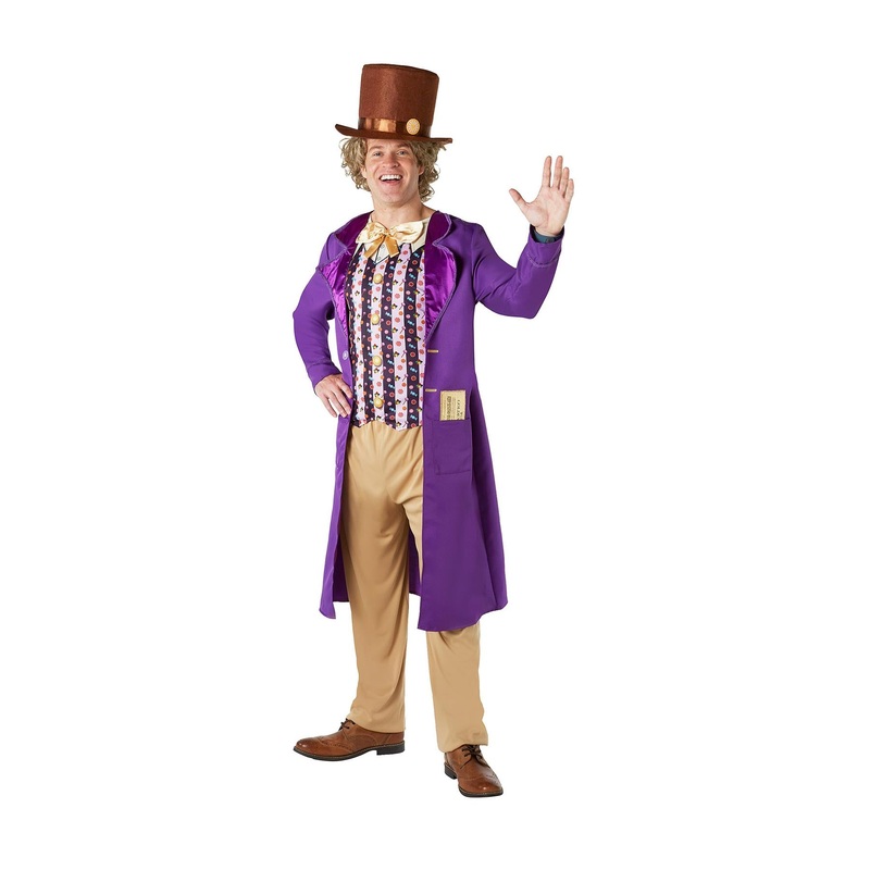 Willy Wonka Deluxe Costume - Men 41" Chest