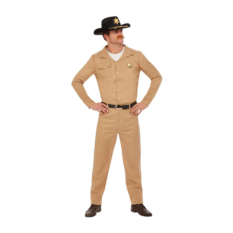 80's Sheriff Costume - Men 38-40" Chest