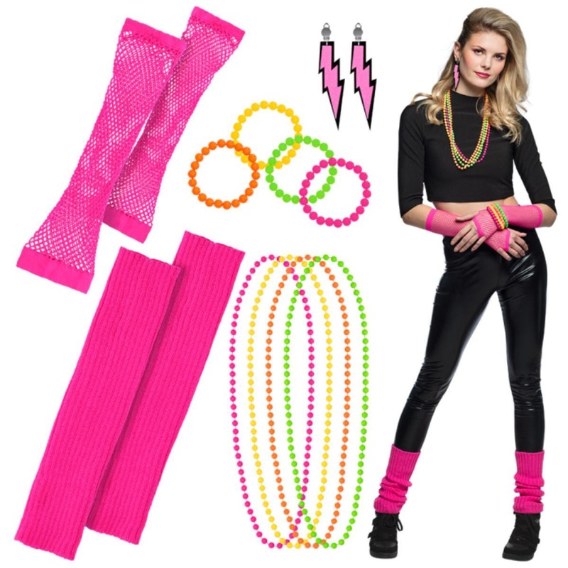 80s Accessory Set - Women