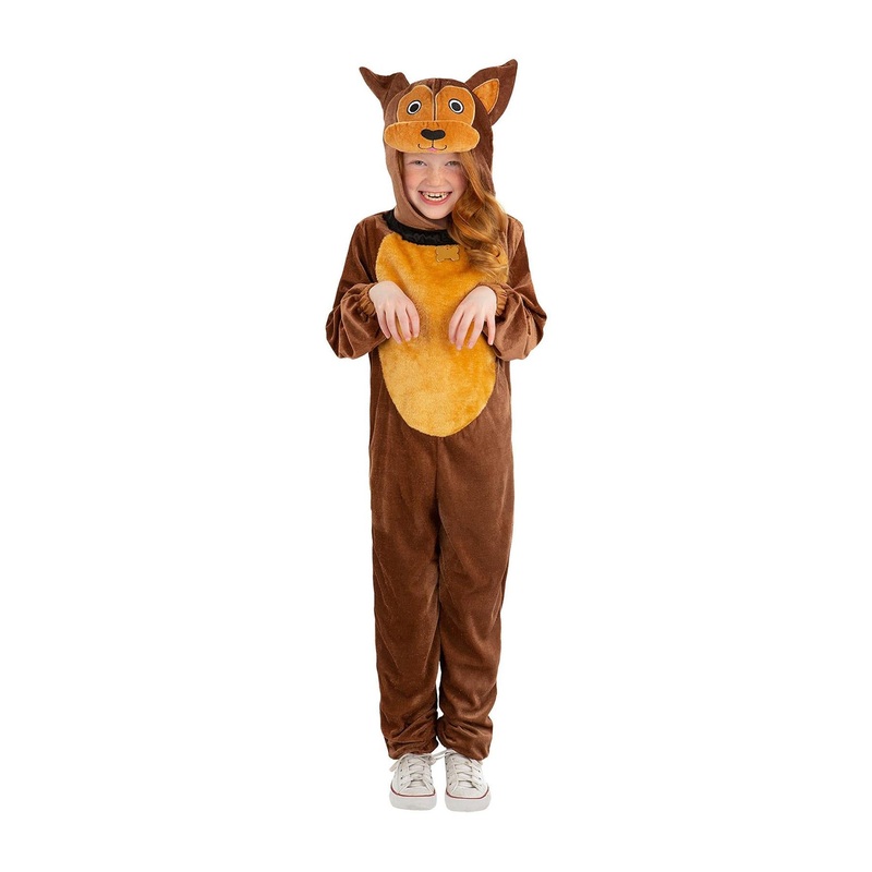 Brown Dog Costume - Child Age 4-6