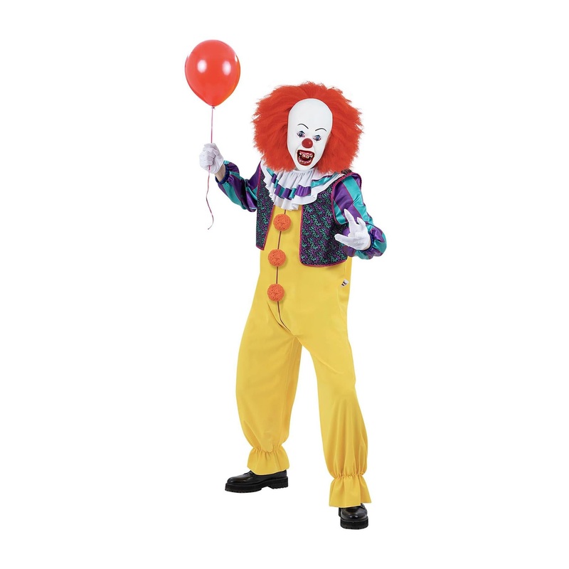 Classic 1990 Pennywise Costume - Men 38-40" Chest