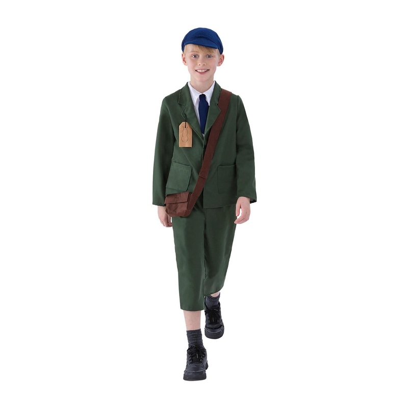Evacuee Costume - Boys Age 7-9