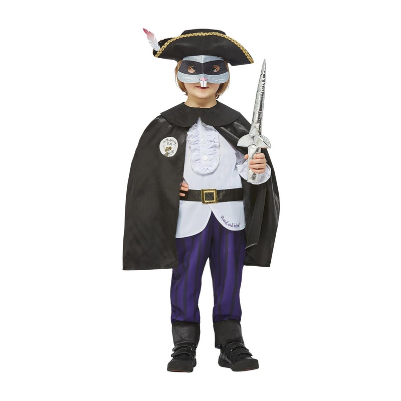Julia Donaldson The Highway Rat Costume - Girls Age 3-4
