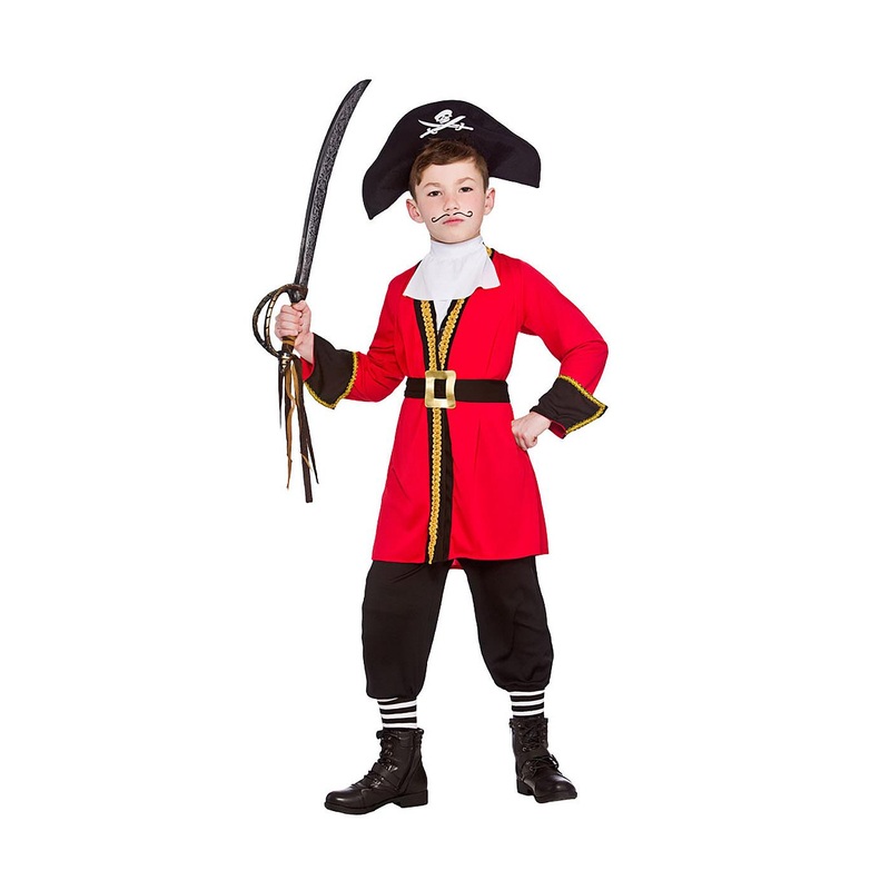 Pirate Captain Costume - Boys Age 3-4