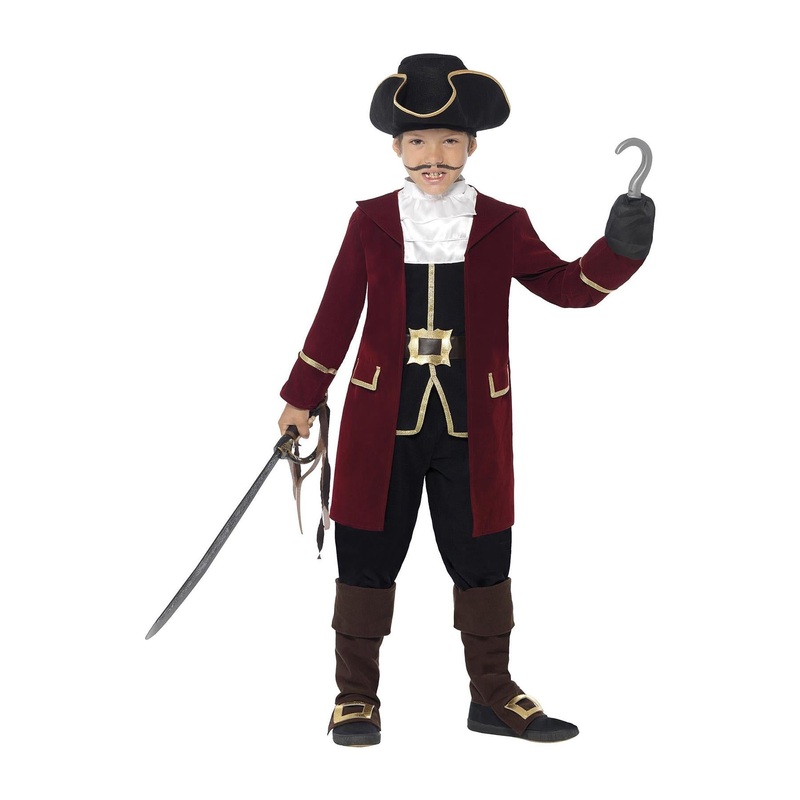 Pirate Captain Costume - Child Age 4-6