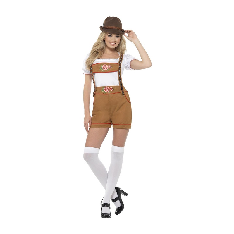 Sexy Bavarian Beer Girl Costume - Women UK 4-6