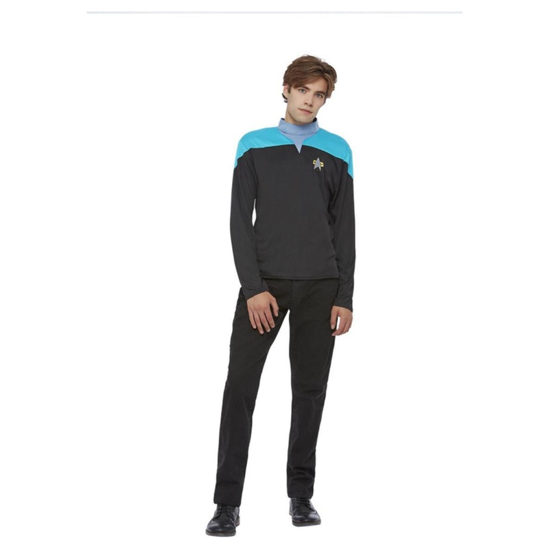 Star Trek Voyager Science Uniform Costume - Men 34-36" Chest