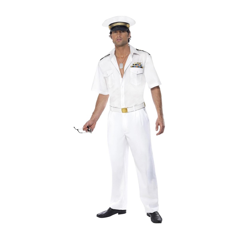 Top Gun Captain Costume - Men 38-40" Chest