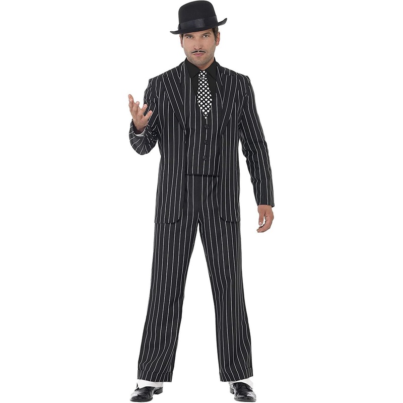 Vintage Gangster Boss Costume - Men 38-40" Chest