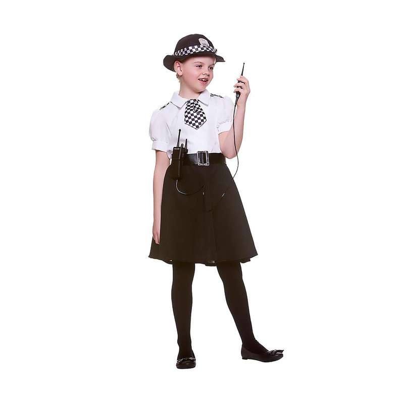 WPC Police Officer Costume - Girls Age 3-4