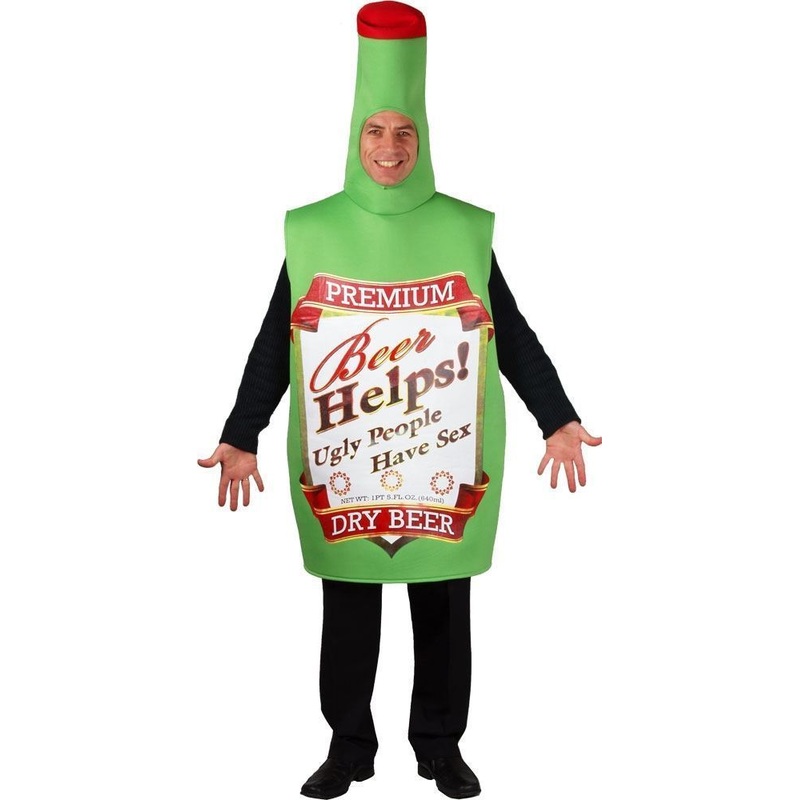 Beer Bottle Costume - Adult