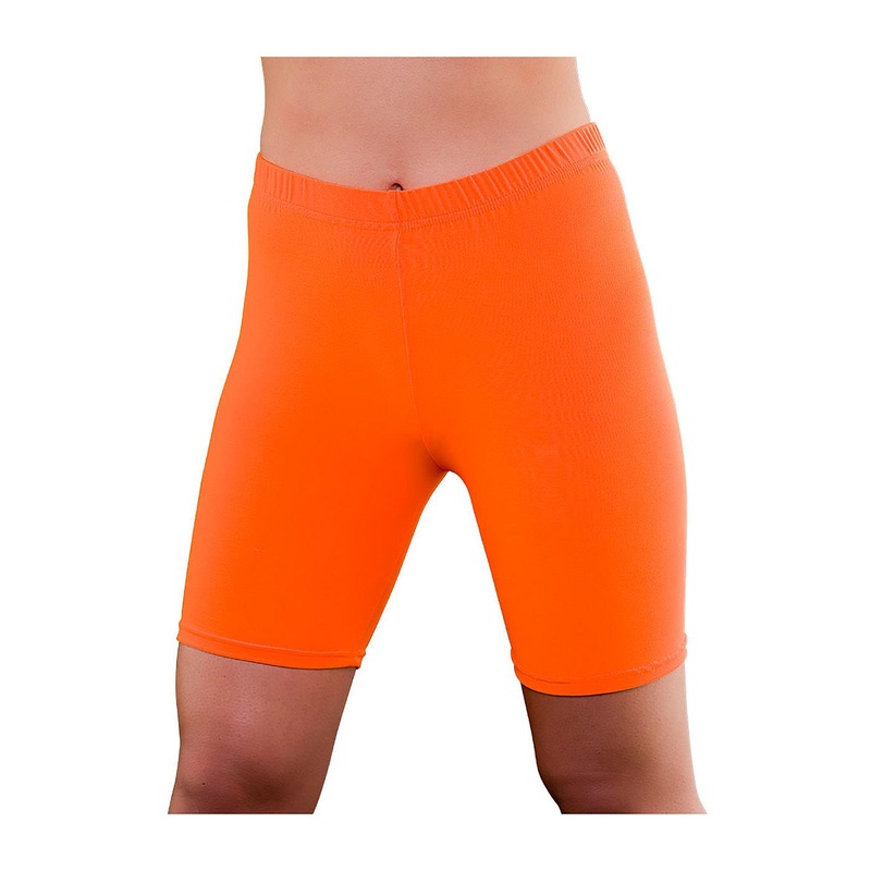 Cycling Shorts (Neon Orange) - Women UK 6-10