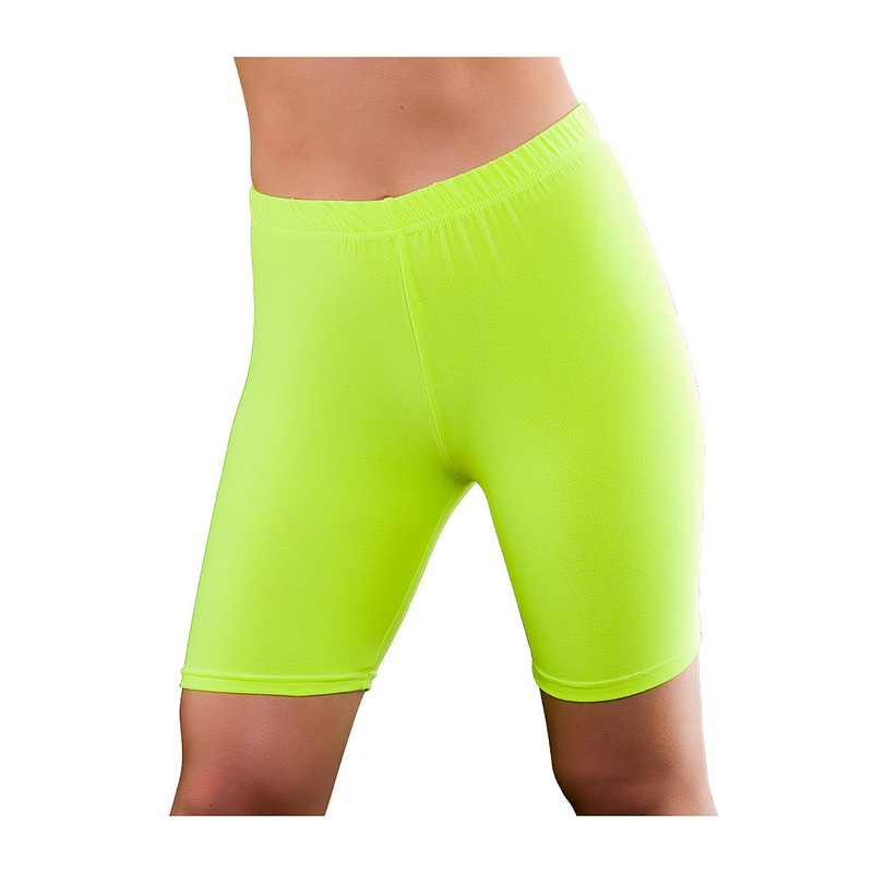 Cycling Shorts (Neon Yellow) - Women UK 6-10