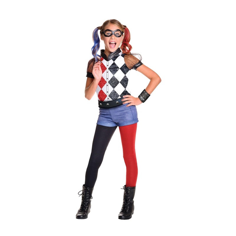 Harley Quinn Deluxe Costume - Girls Age 3-5