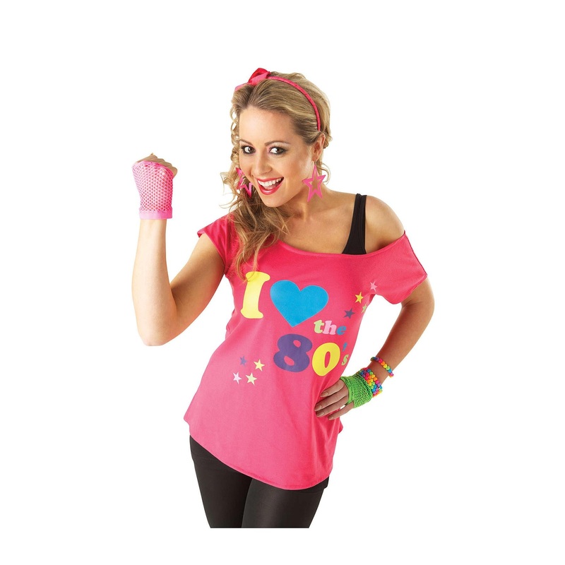 I Love the 80s T-Shirt - Women UK 8-10
