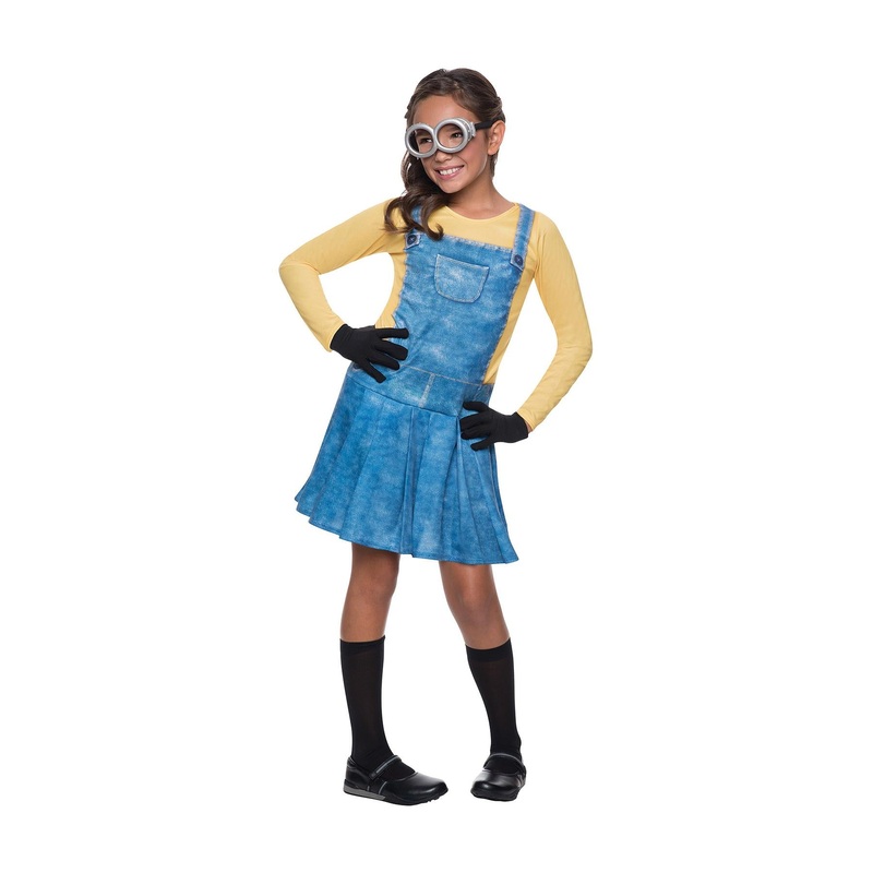 Minion Costume - Girls Small Age 3-4