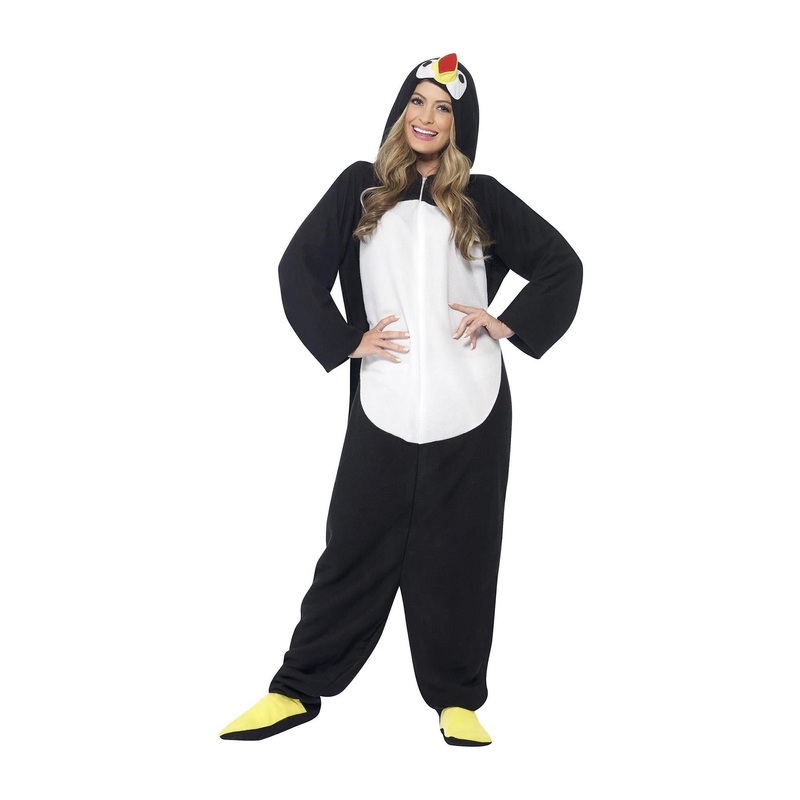 Penguin Onesie Costume - Adult 38-40" Chest