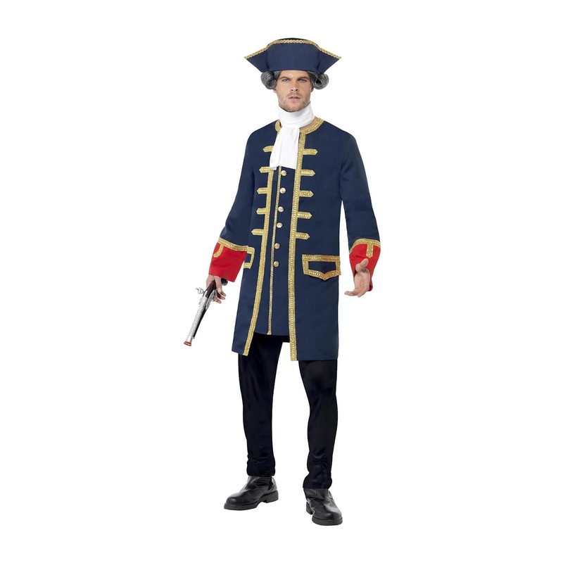 Pirate Commander Costume - Men 38-40" Chest