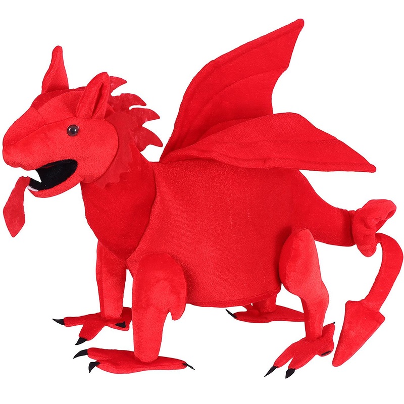 Welsh Red Dragon Hat - Adult